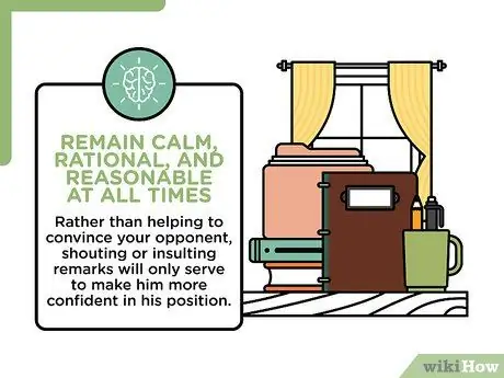 Победа в неформальных спорах и дебатах Шаг 7