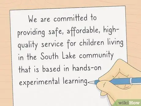 Развивайте философию ухода за детьми, шаг 1