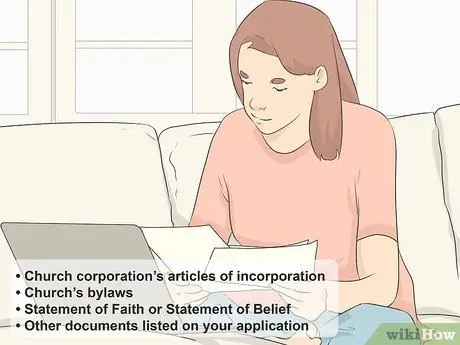 Зарегистрируйте церковь Шаг 11