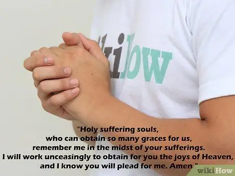 Молитесь венцом святых ран, шаг 1