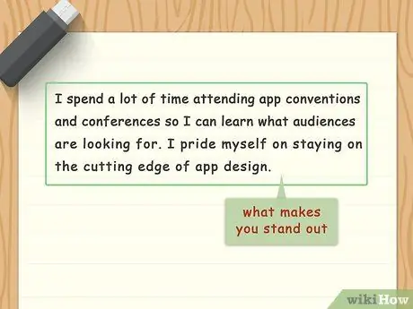 Напишите речь, представившись Шаг 4