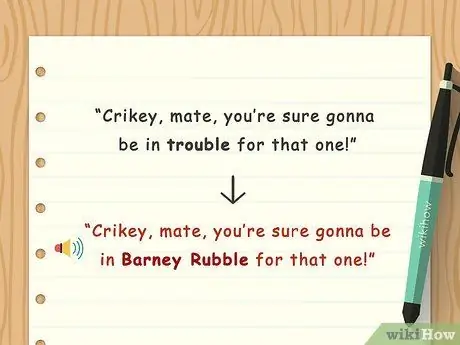 Говорите с акцентом кокни Шаг 9