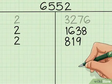 Фактор числа Шаг 8