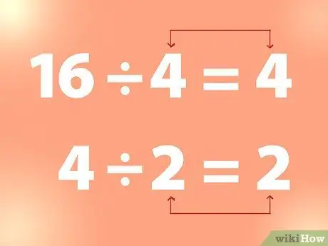 Найти квадратный корень без калькулятора Шаг 2