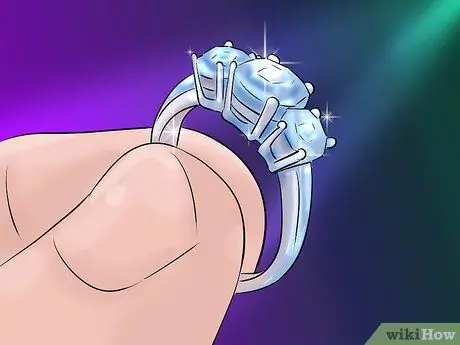 Определение цвета алмаза Шаг 1