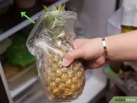 Купить и хранить свежий ананас Шаг 8