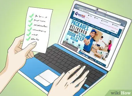 Делайте покупки в магазине в Интернете Шаг 6