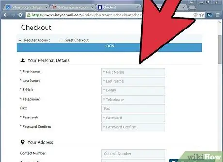 Делайте покупки в магазине в Интернете Шаг 8