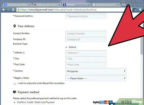 Делайте покупки в магазине в Интернете Шаг 9