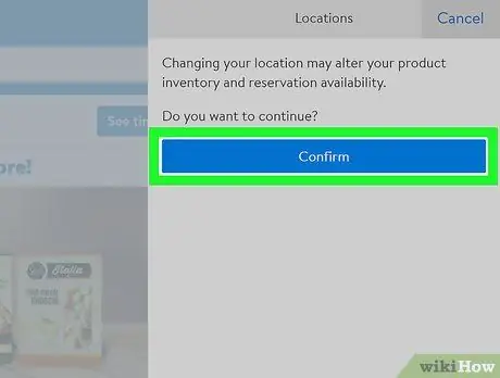 Заказ продуктов онлайн в Walmart на ПК или Mac Шаг 5
