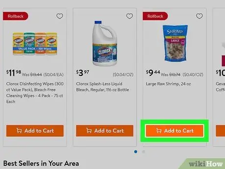 Заказ продуктов онлайн в Walmart на ПК или Mac Шаг 6