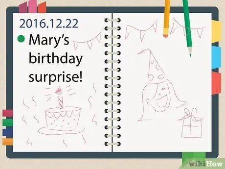 Делайте дневник каждый день в течение года и делайте его интересным Шаг 12