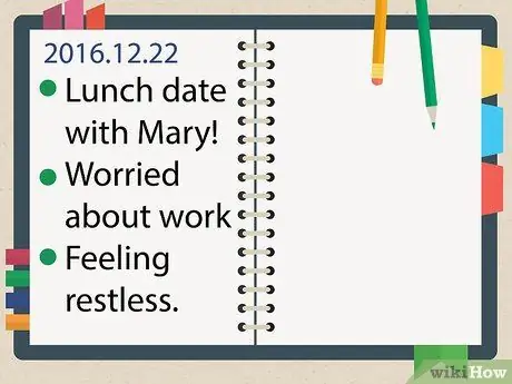Делайте дневник каждый день в течение года и делайте его интересным Шаг 5