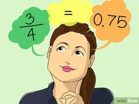 Преобразование дробей в десятичные. Шаг 14