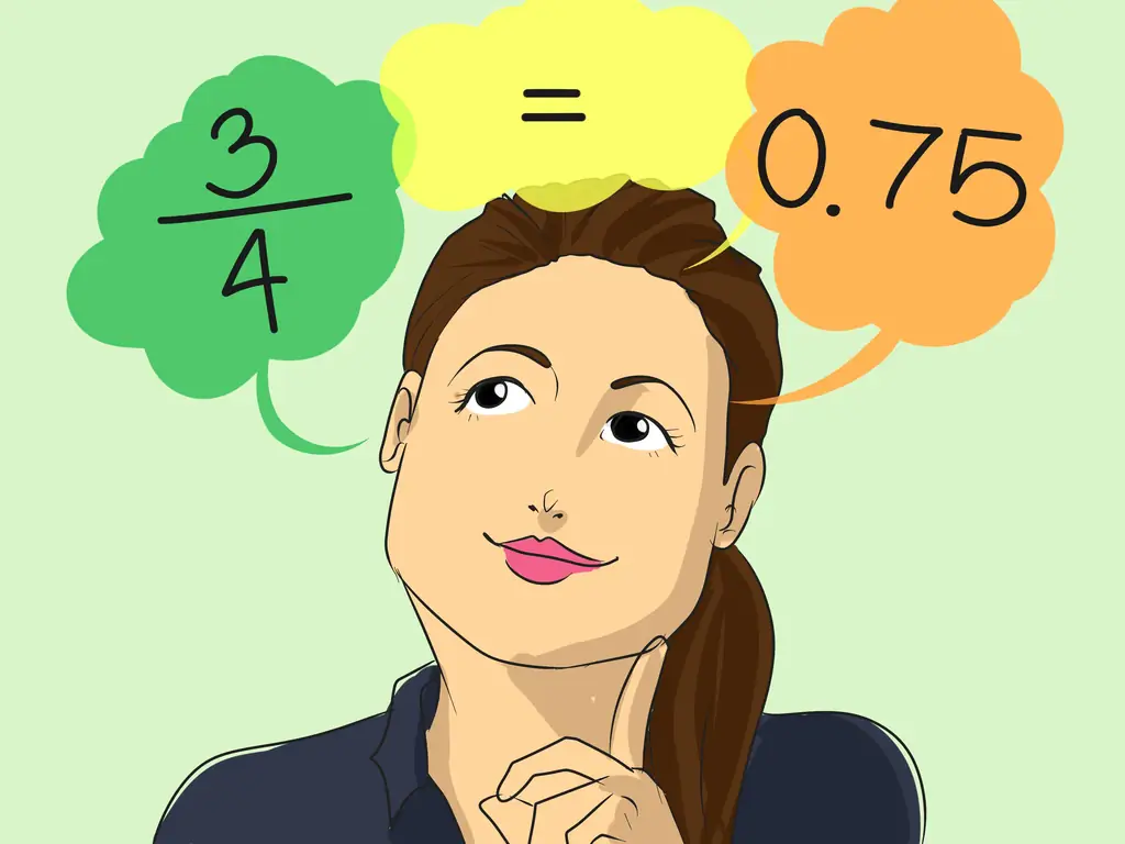 Как преобразовать дроби в десятичные