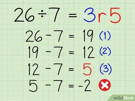 Разделить двоичные числа Шаг 8