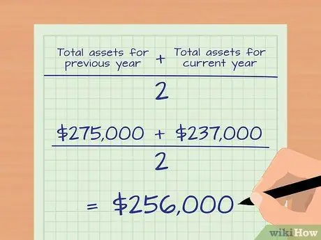 Расчет общей оборачиваемости активов Шаг 3