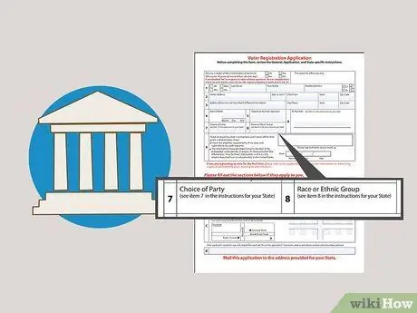 Зарегистрируйтесь для голосования по почте Шаг 5