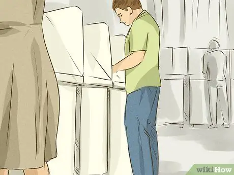 Зарегистрируйтесь, чтобы проголосовать лично Шаг 5