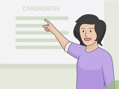 Проведите выборы должностных лиц Шаг 15