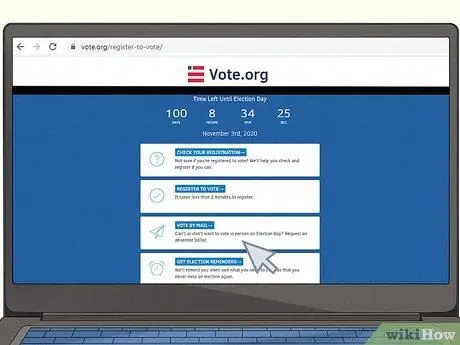 Голосование по почте Шаг 4