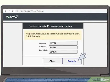 Голосование по почте Шаг 7