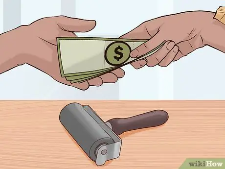 Сделайте отпечаток ладони, шаг 2