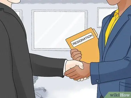 Бросить работу Шаг 9