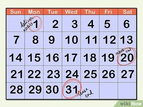 Напишите письмо-уведомление своему арендодателю. Шаг 14