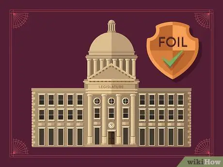 Сделайте запрос Закона о свободе информации (FOIL) в штате Нью-Йорк Шаг 1