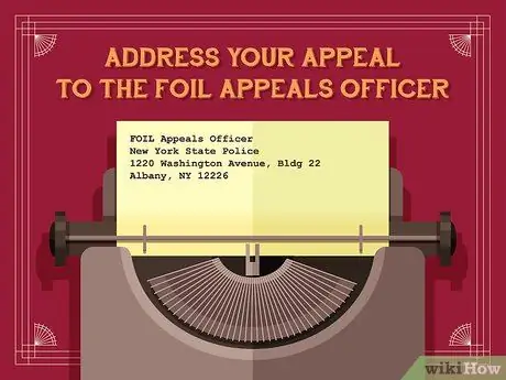 Сделайте запрос Закона о свободе информации (FOIL) в штате Нью-Йорк Шаг 12