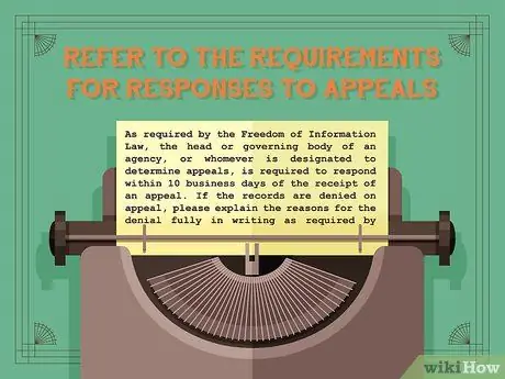 Сделайте запрос Закона о свободе информации (FOIL) в штате Нью-Йорк Шаг 17