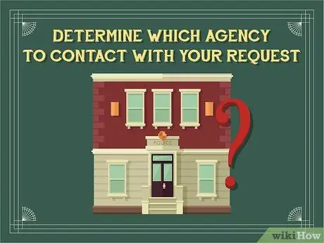 Сделайте запрос Закона о свободе информации (FOIL) в штате Нью-Йорк Шаг 2