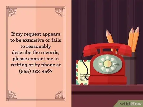 Сделайте запрос Закона о свободе информации (FOIL) в штате Нью-Йорк Шаг 7