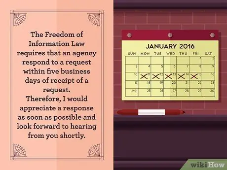 Сделайте запрос Закона о свободе информации (FOIL) в штате Нью-Йорк Шаг 9