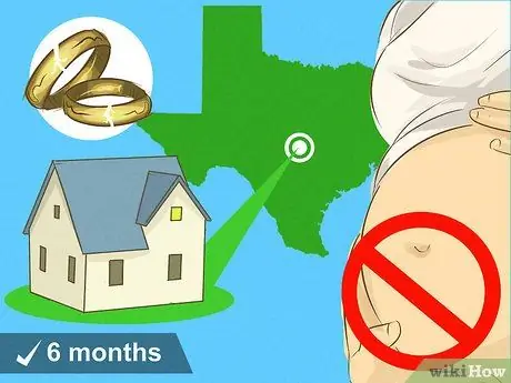 Подать на развод в Техасе без адвоката Шаг 1