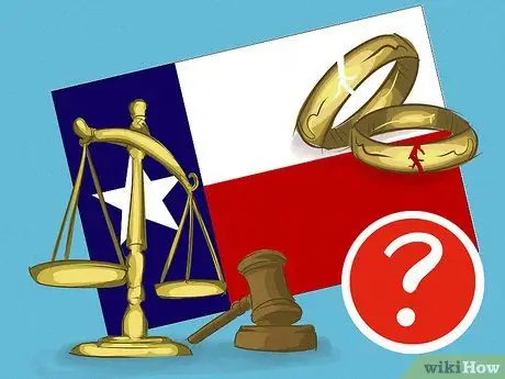 Подать на развод в Техасе без адвоката Шаг 2