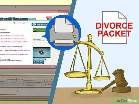 Подать на развод в Техасе без адвоката Шаг 4