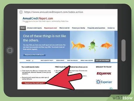 Спор об ошибках в кредитном отчете Шаг 1