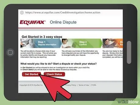 Спор об ошибках в кредитном отчете Шаг 4