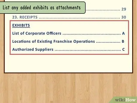 Создание заявлений о раскрытии информации для франшизы Шаг 10