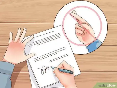 Напишите аффидевит Шаг 7