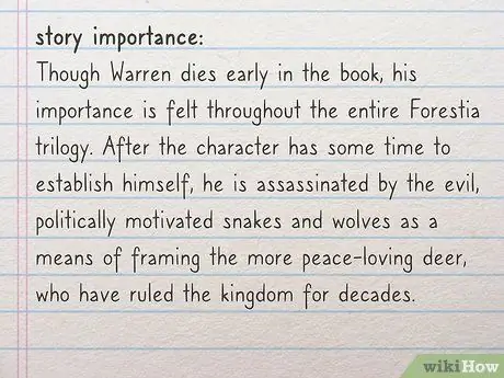 Создание подробного профиля персонажа Шаг 10