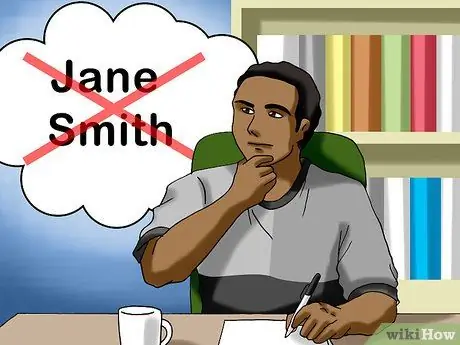 Разработайте персонажа для сюжета. Шаг 1