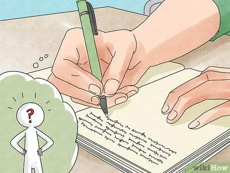 Напишите набросок персонажа, шаг 1