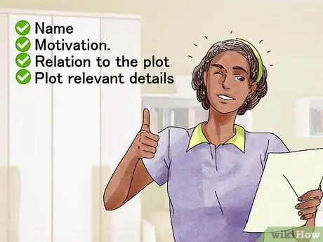 Напишите набросок персонажа, шаг 16