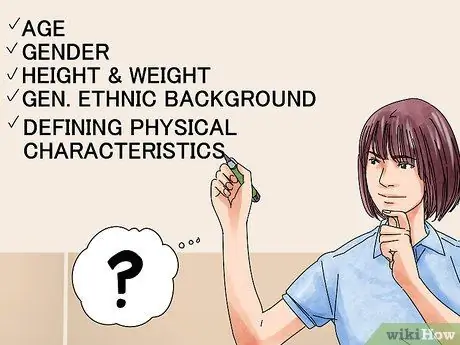 Напишите набросок персонажа, шаг 2