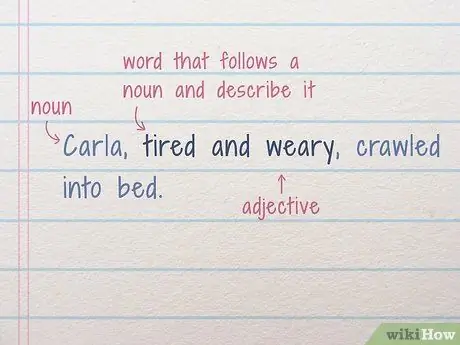 Определить прилагательное Шаг 2