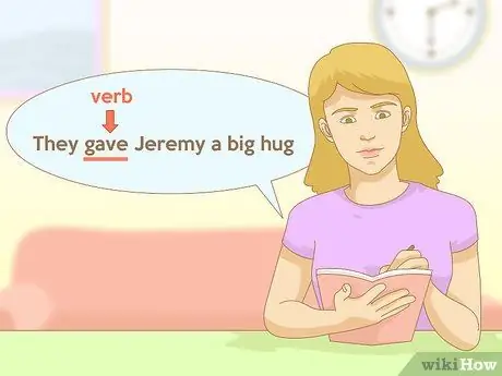 Найдите прямой объект Шаг 3