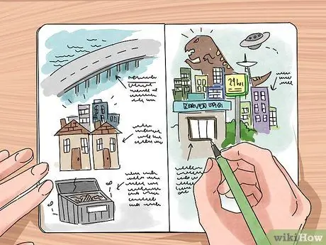 Напишите о вымышленном городе Шаг 13